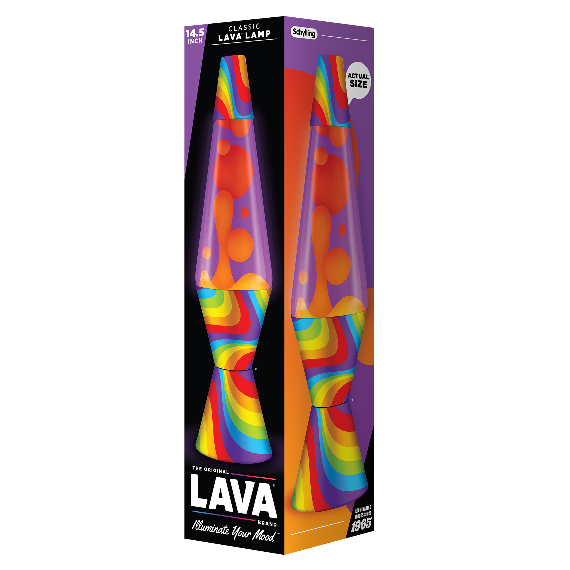 14.5" Lava Lamp Flowing Color Bands - Image 2