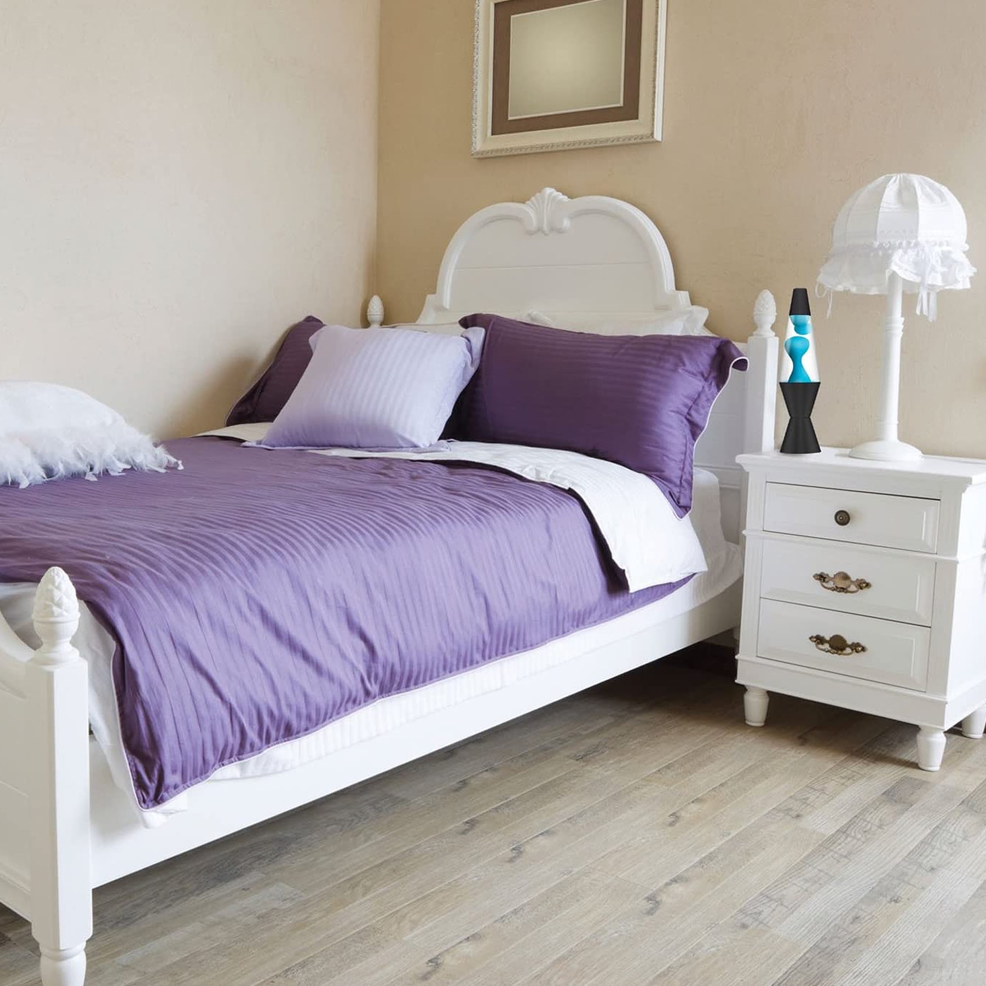 14.5" Lava Lamp Neon – Blue/Clear/Black - Image 4