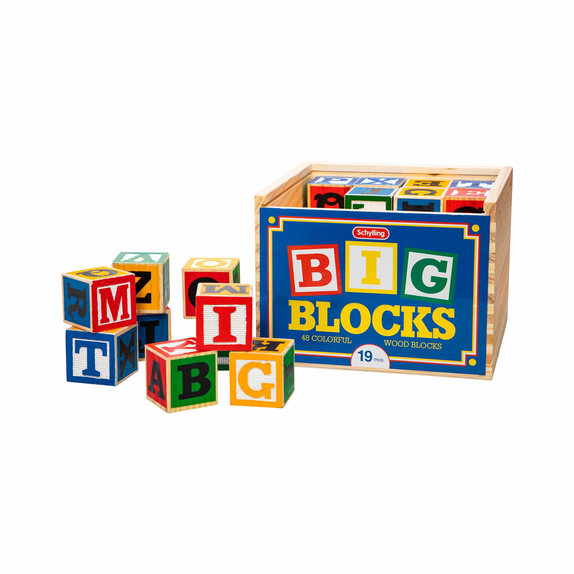 Large Abc Wood Blocks - Image 2
