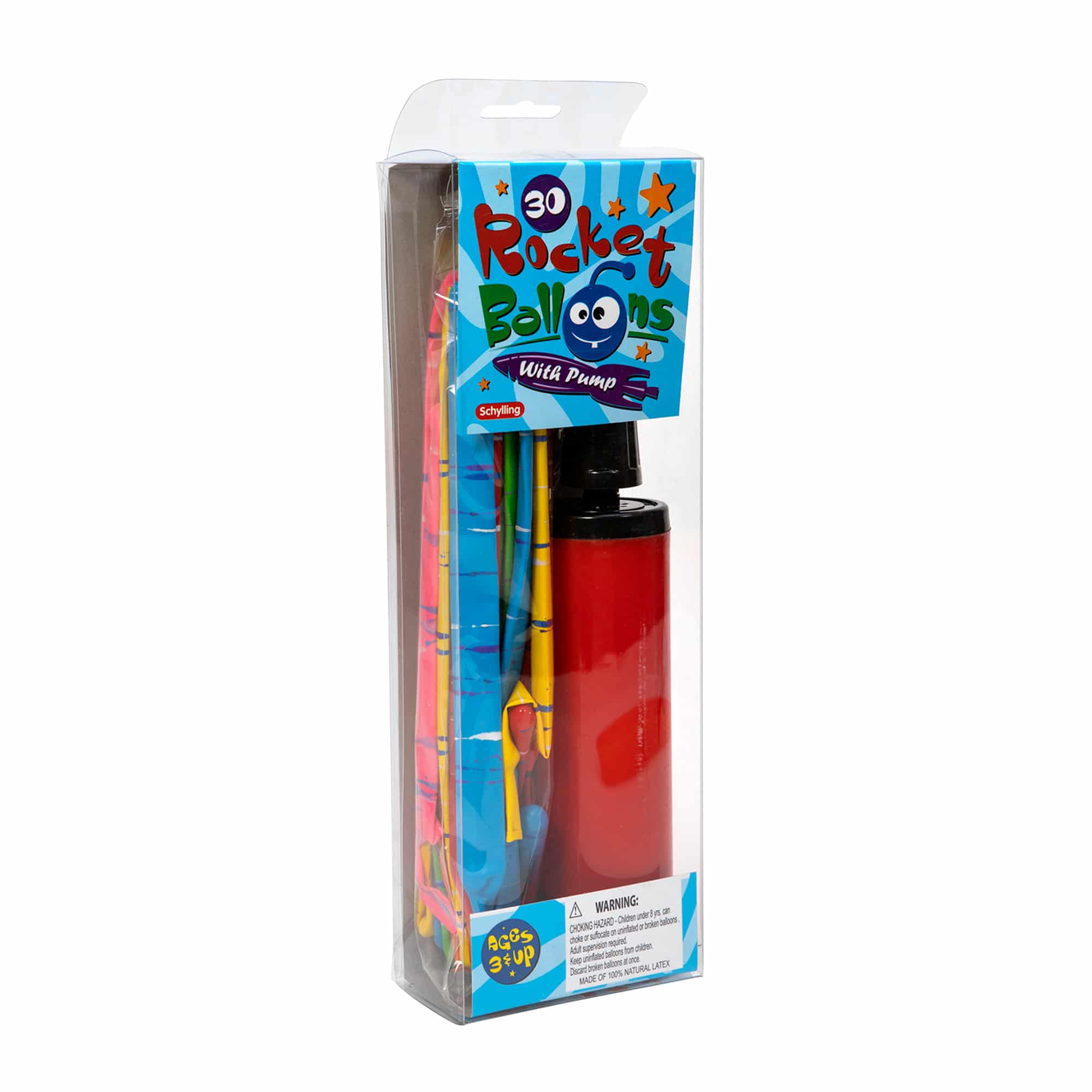 Rocket Balloon With Pump - Image 3